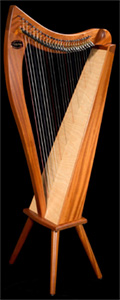 Picture of Allegro 26 Celtic Harp by Dusty Strings